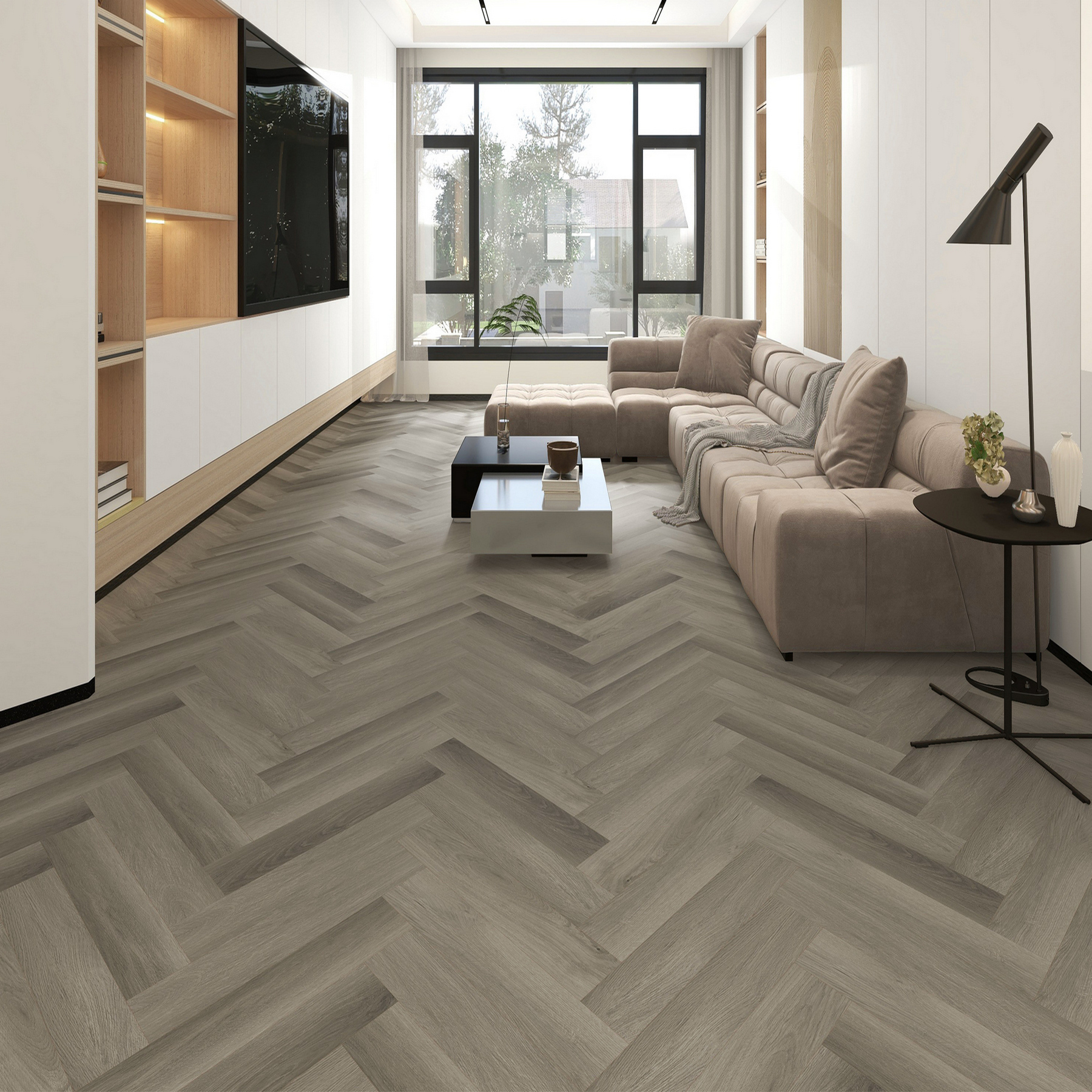 35ID31 Кварцвинил замковый STRONG STEP Идеал 126x630x5 Графит