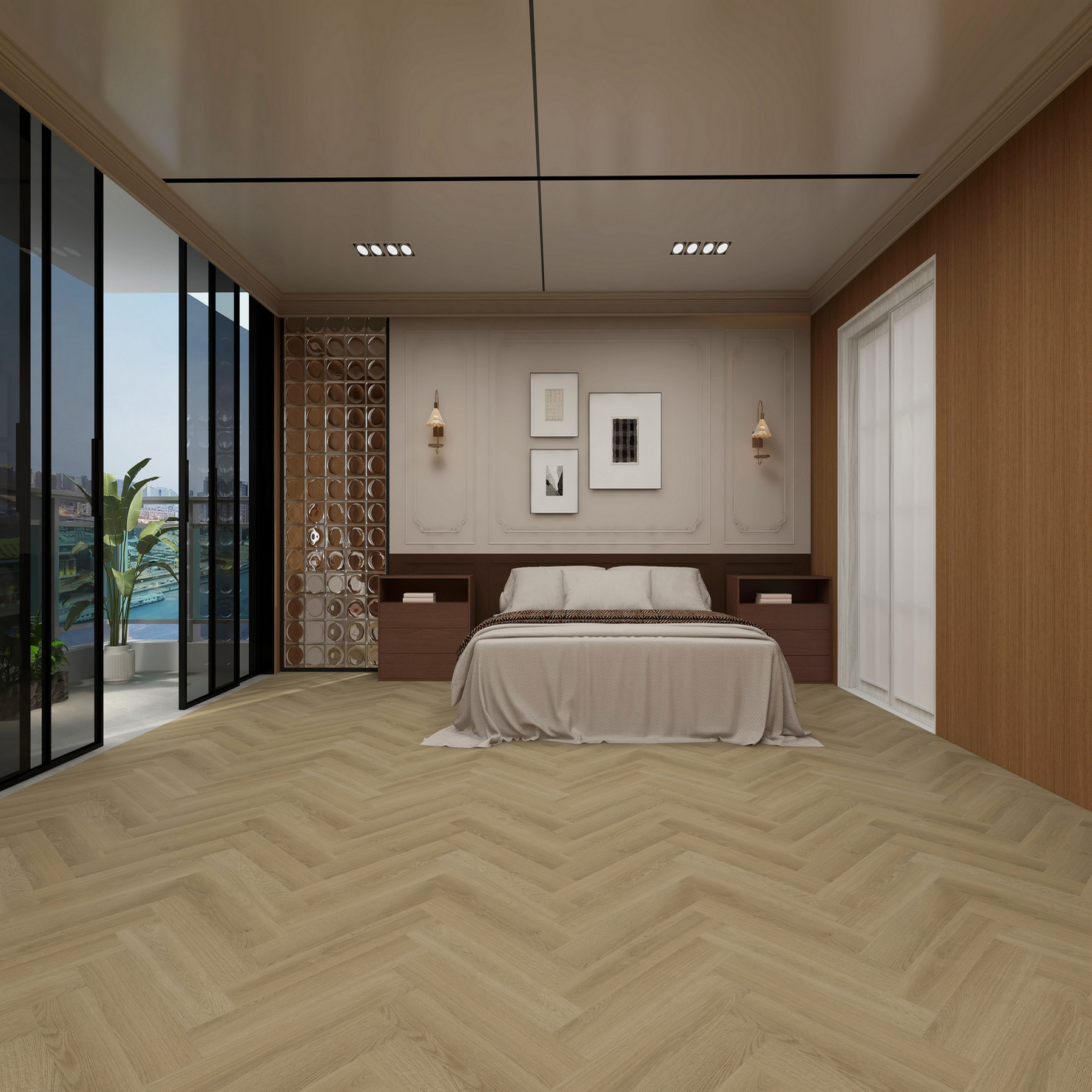 35ID43 Кварцвинил замковый STRONG STEP Идеал 126x630x5 Вена